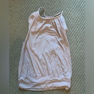 Pink Lululemon Tank with build in bra Small S Workout Top